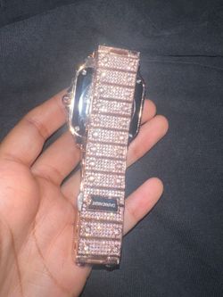 Iced out watch