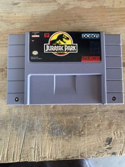 Jurassic park Super Nintendo snes game