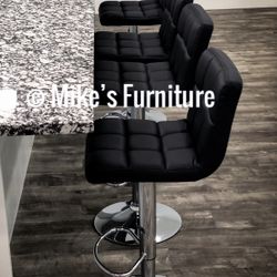 New Adjustable Bar Stools, barstools, barstool, bar stool, Sillas, Dining Chairs, chair, chairs, cadeiras (4 colors Red, Black, White, Gray)