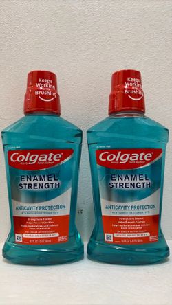 Colgate Enamel Strength Mouthwash Combo Set