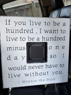 Sugar boo Winnie The Pooh Wall Art Frame