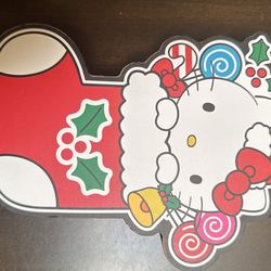 Hello Kitty Christmas Sign