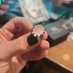 Rose Quartz Ring