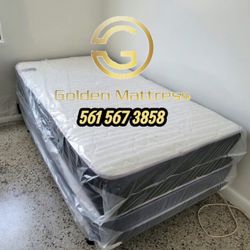 Twin Size Mattress Set – Medium Comfort – Available Today 🚚