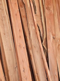 RED CEDAR SLABS