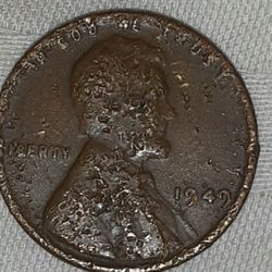 1949 No Mint US Penny (Rare)