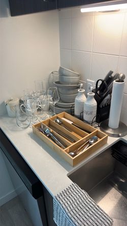 Kitchen Essentials Bundle – Dishes, Glasses & More