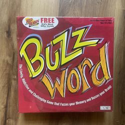 Brand New Sealed Buzz Word Game