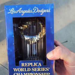 Dodgers World Series Trophy