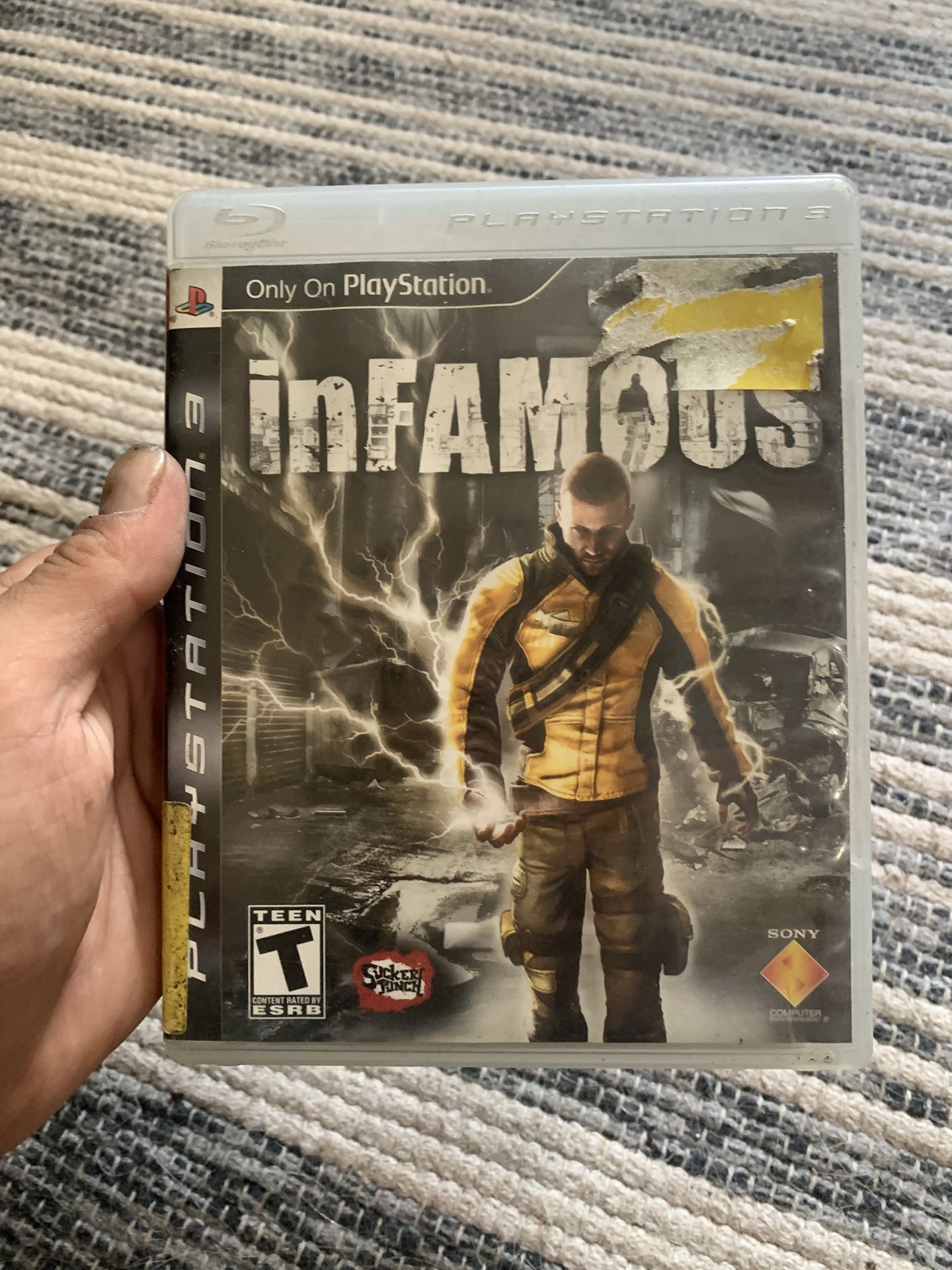 Playstation 3 infamous Black Label Complete Tested Game