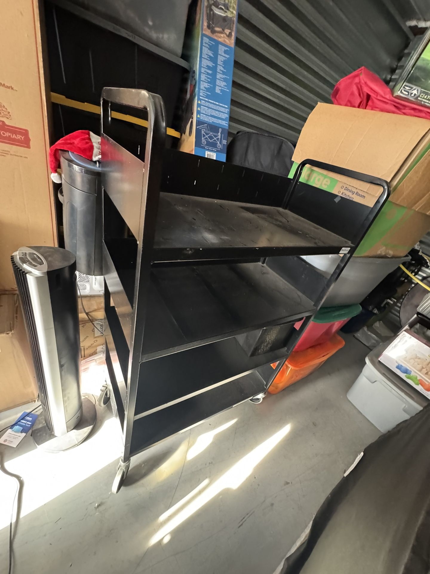 Rolling Shelf Rack