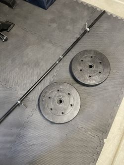 Plastic 25lb Weight Plate 