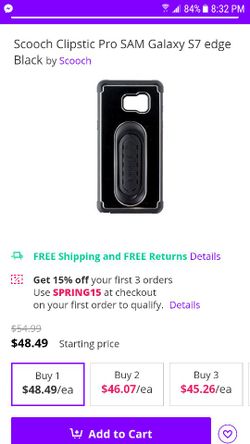 cell case sam galaxy edge s7