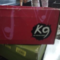 Booties Grey K9 like new heels 8.5