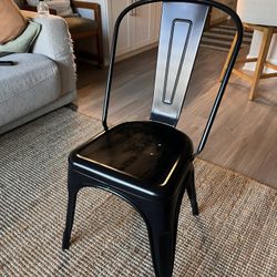 Black Metal Chairs