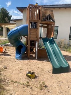 KidKraft Wooden Swing Set Playset