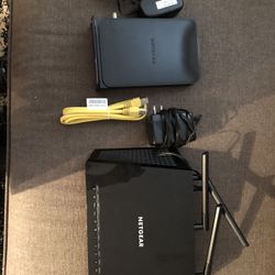 Netgear modem and wireless router