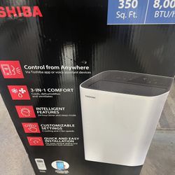 New 8000 BTU Toshiba. No Tax You Save 100$