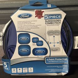 Ford 5 piece Sunshades combo pack