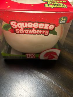 Strawberries, squishy changes colors