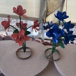 2-Metal Flowers