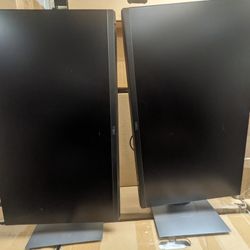 Two Dell 24" Monitors - Price is for BOTH!