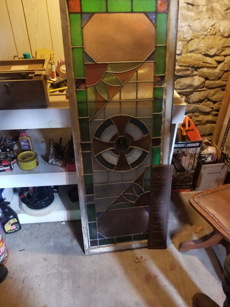 Beautiful Antique Transom Window