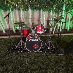 Sonor 3005 Forcé Full Maple Drum Set For Sale 