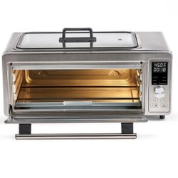 Emeril Power Grill 360 Plus, 6 n 1 Smokeless Grill and Air Fry Toaster Oven XL, 1750 W
