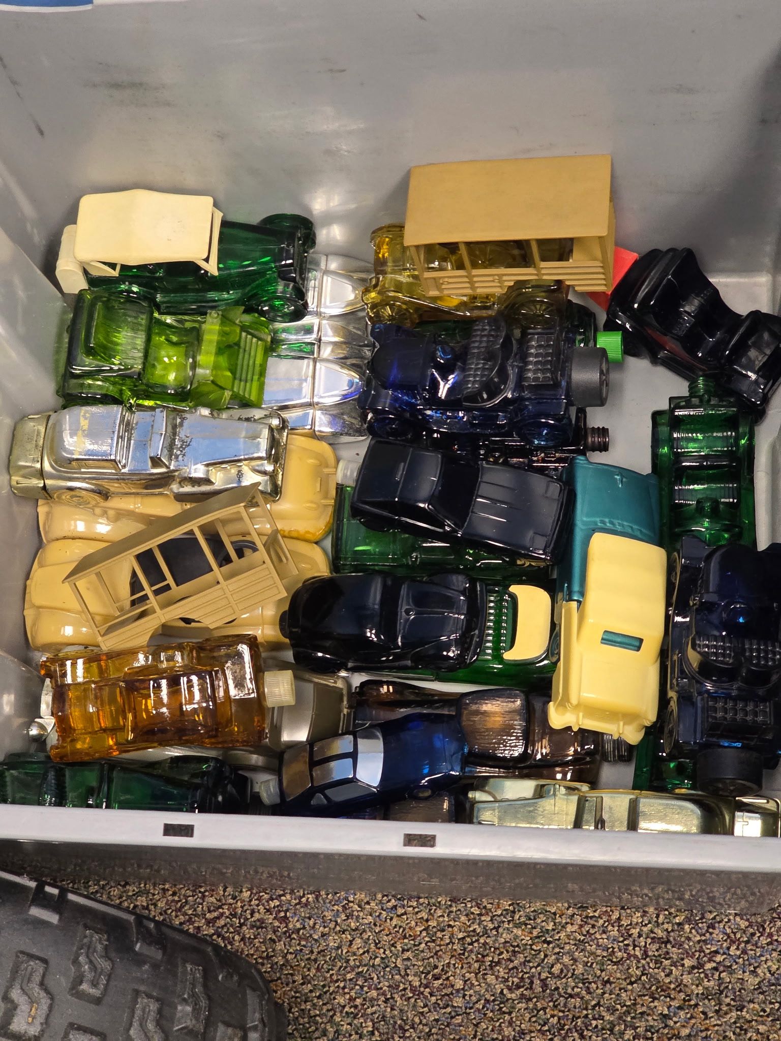 Vintage Avon Automobile Cologne Bottles