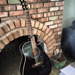 Guitar, Yamaha FX335 Acoustic/Electric 