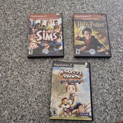 PS2 HARRY Potter SIMS 2 Harvest Moon