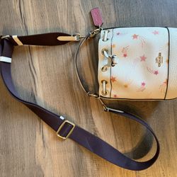 Coach Dempsey Drawstring Bucket Bag