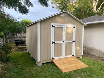 10x16 Storage Shed With Ramp