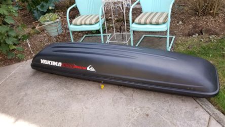 Yakima roof box used hot sale