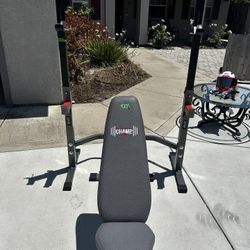 Weight Bench And Rack For Sale!!!!