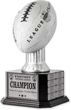 Fantasy football trophy
