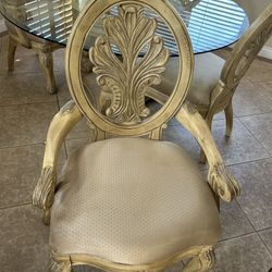 Dining Room Table With Arm Chairs