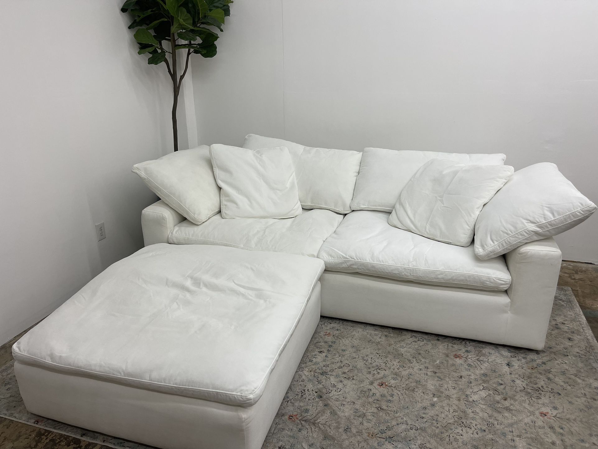 White Cloud Sofa Couch 