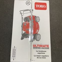 Toro Lawn Mower 22in in Box 