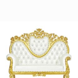 couch, mueble, throne doble chair "Only R"