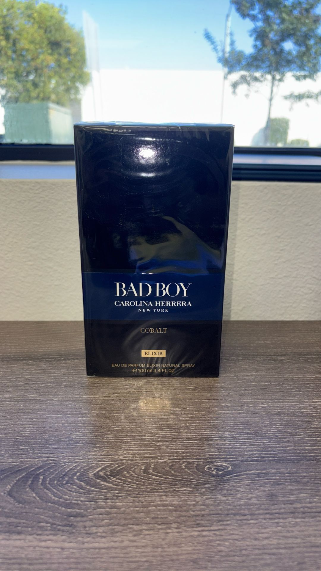 Carolina Herrera Bay Boy Cobalt Elixir 3.4 oz EDP 