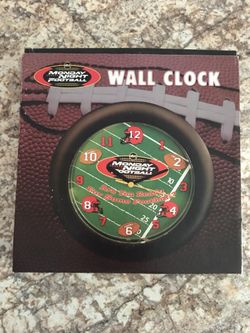 abc Monday Night Football Wall Clock