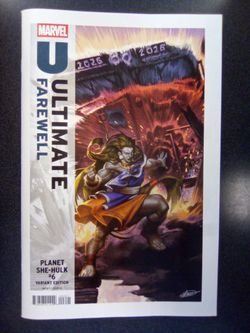 Planet She Hulk #6 Mateus Manhanini Ultimate Farewell Variant