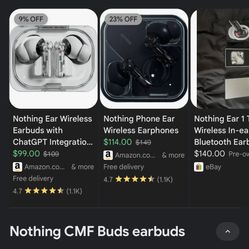 Nothing Wireless earbuds 