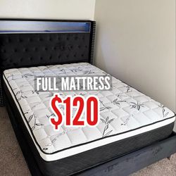New full mattress only $120