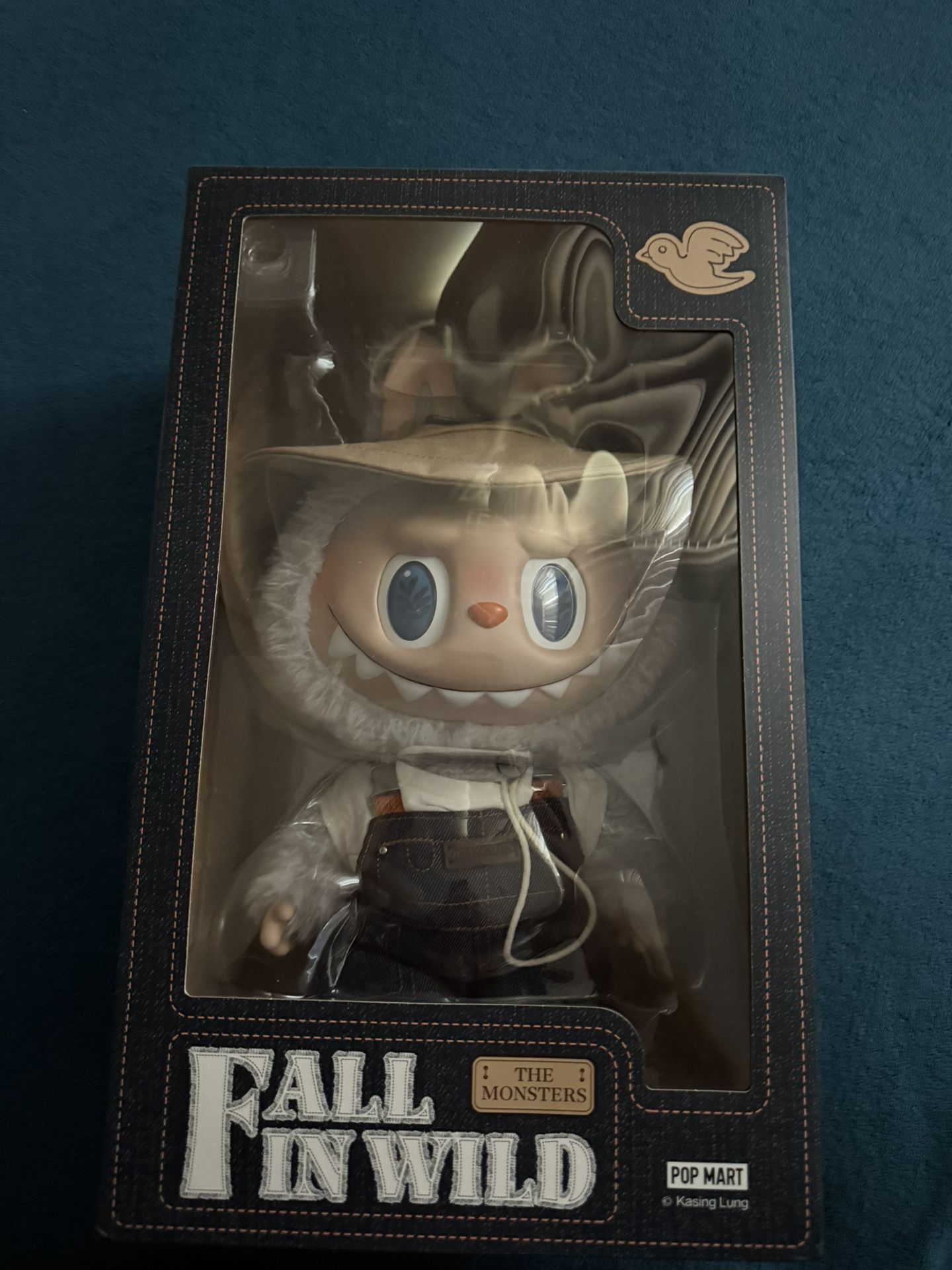 Pop Mart LABUBU The Monsters Fall In Wild Vinyl Plush Doll