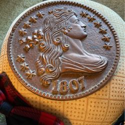 12”  BurWood Penny Rare  Made Out Of Burwood. 