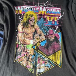 Vintage Wrestlemania VI Shirt 
