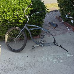 Men’s Beach Cruiser Missing Back Wheel